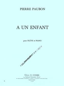 A un enfant