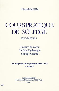 Cours pratique de solfège Vol.2