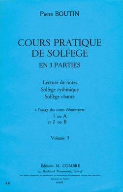 Cours pratique de solfège Vol.3