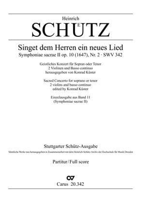 Singet dem Herrn ein neues Lied