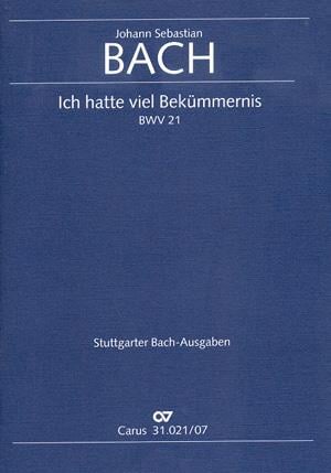 Ich hatte viel Bekümmernis (1. Fassung)