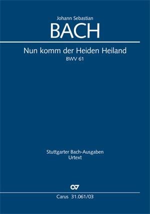 Nun komm, der Heiden Heiland [I]