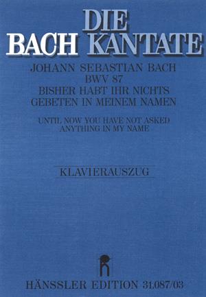 Bisher habt ihr nichts gebeten in meinem Namen