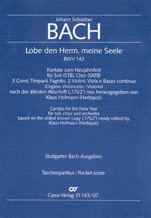 Lobe den Herrn, meine Seele [I]