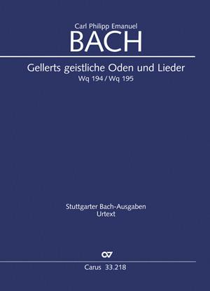C.P.E. Bach: Geistliche Oden und Lieder [Gellert]