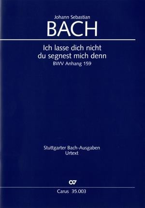 Ich lasse dich nicht, du segnest mich denn