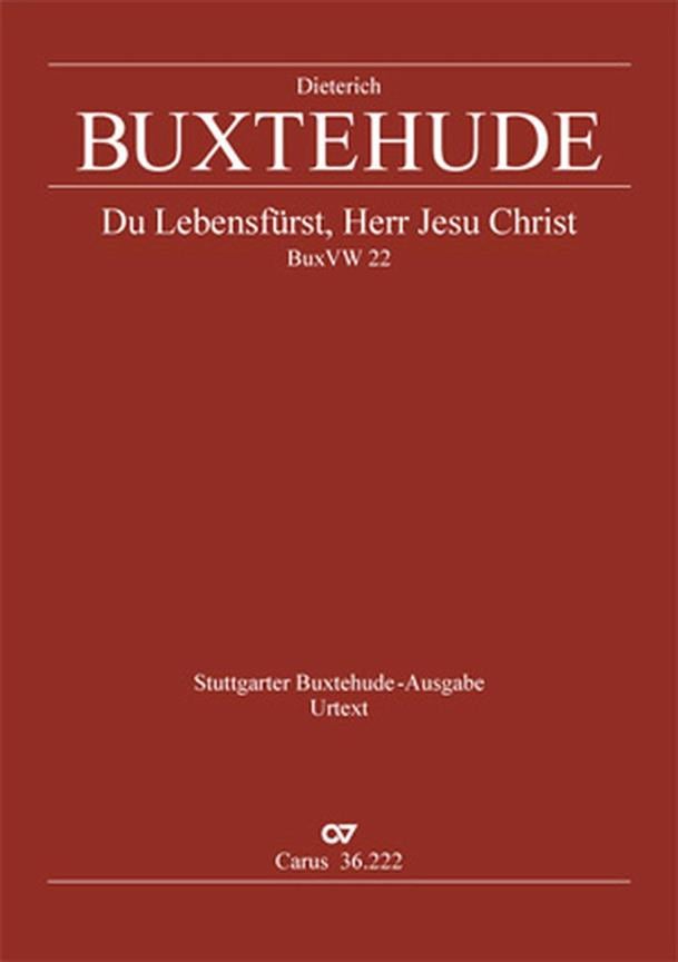 Du Lebensfürst, Herr Jesu Christ