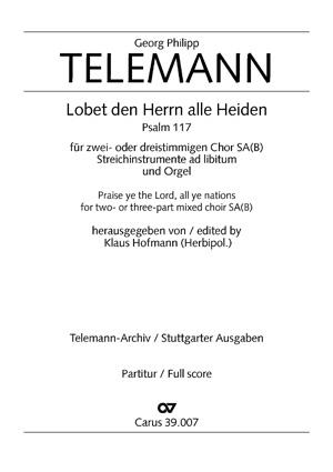 Lobet den Herrn, alle Heiden [II]