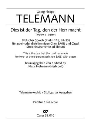 Dies ist der Tag, den der Herr macht