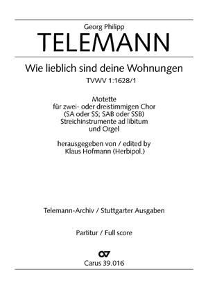 Wie lieblich sind deine Wohnungen
