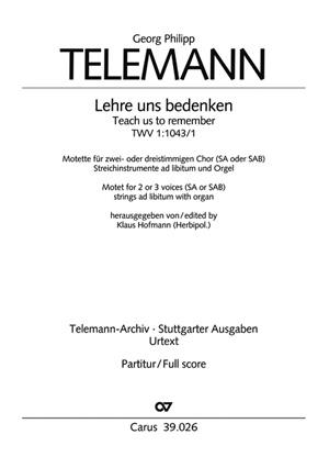 Lehre uns bedenken