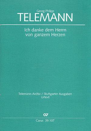 Ich danke dem Herrn vom ganzen Herzen TVWV 7:14