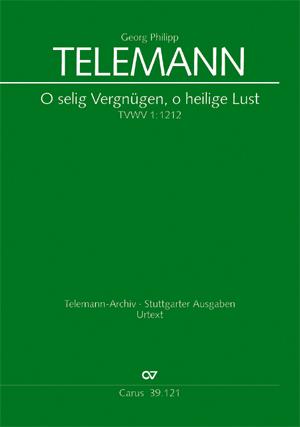 O selig Vergnügen, o heilige Lust