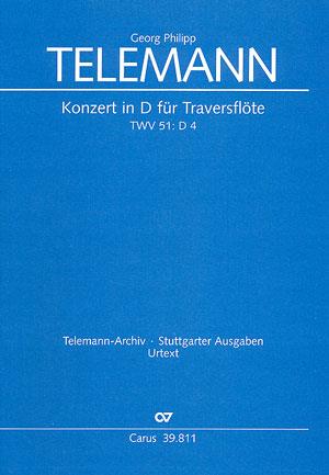 Konzert in D für Traversflöte