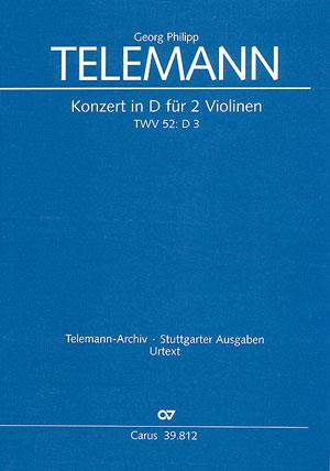 Konzert in D für 2 Violinen