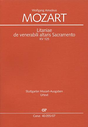 Litaniae de venerabili altaris Sacramento in B