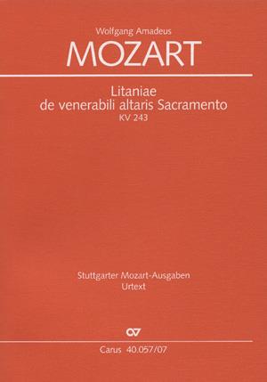 Litaniae de venerabili altaris Sacramento in Es