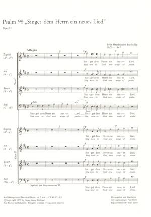 Der 98. Psalm