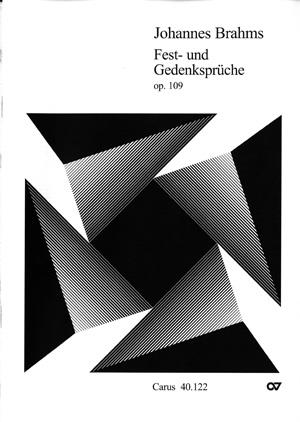 Brahms: Fest- und Gedenksprüche