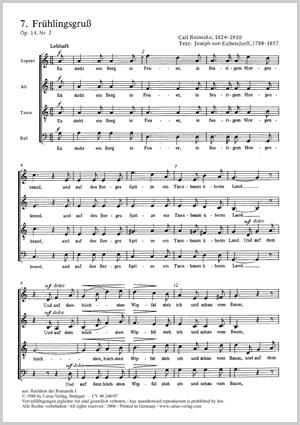 Frühlingsgruss op. 14,2