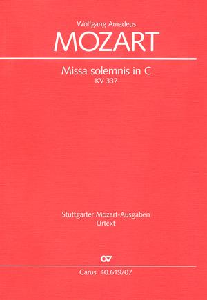 Missa solemnis in C