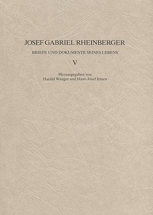 Briefe und Dokumente seines Lebens V