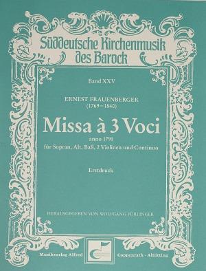 Missa à 3 Voci