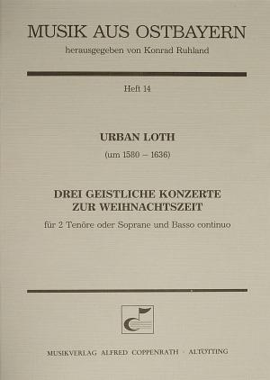 Urban: Drei geistliche Konzerte zur Weihnachtszeit