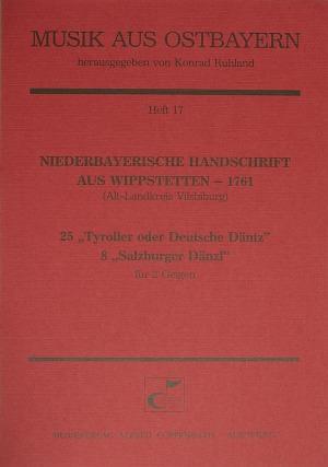 Tyroller oder Deutsche Däntz + Salzburger Dänzl