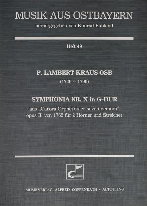 Symphonia Nr. X in G-Dur