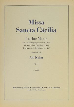 Missa Sancta Cäcilia