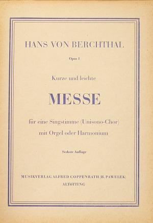 Kurze und leichte Messe