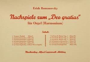 Romanovsky: Nachspiele zum Deo gratias