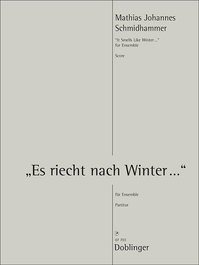 Es Riecht Nach Winter
