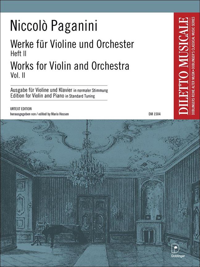 Werke Für Violine Und Orchester Heft 2