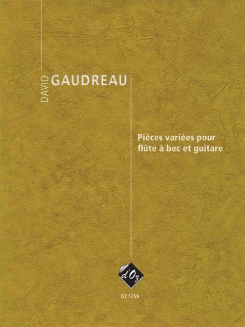 Pièces variées pour flûte à bec soprano et guitare