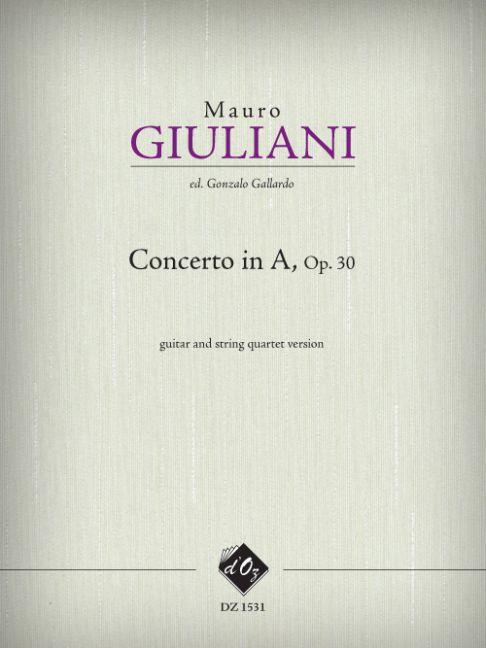 Concerto in A, opus 30