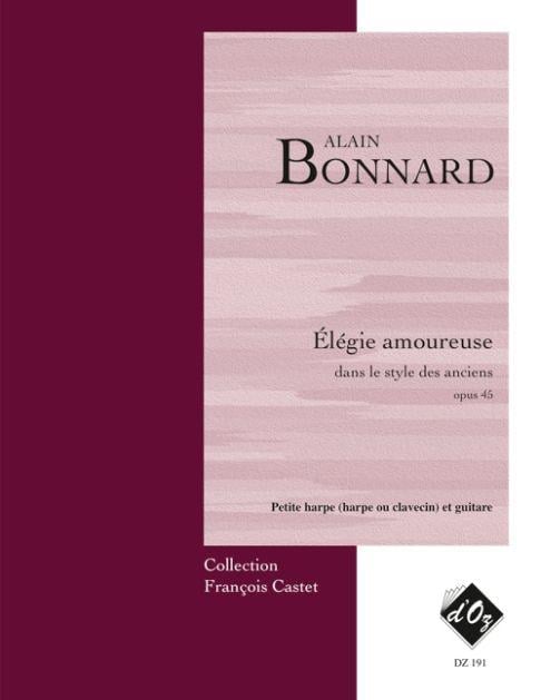 Élégie amoureuse dans le style des anciens, op 45