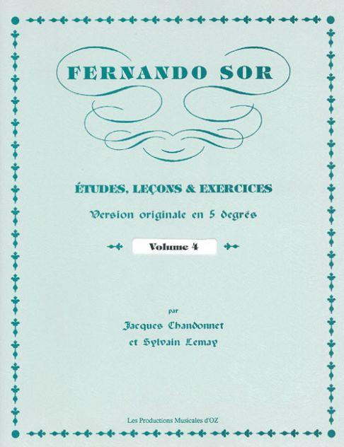 Études, leçons et exercices, vol. 4
