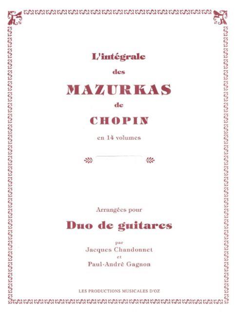 Mazurkas, op. 67, Vol. 12