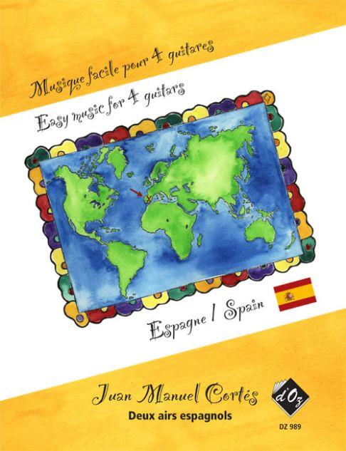 Musique facile pour 4 guitares - Espagne