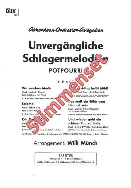Unvergängliche Schlagermelodien