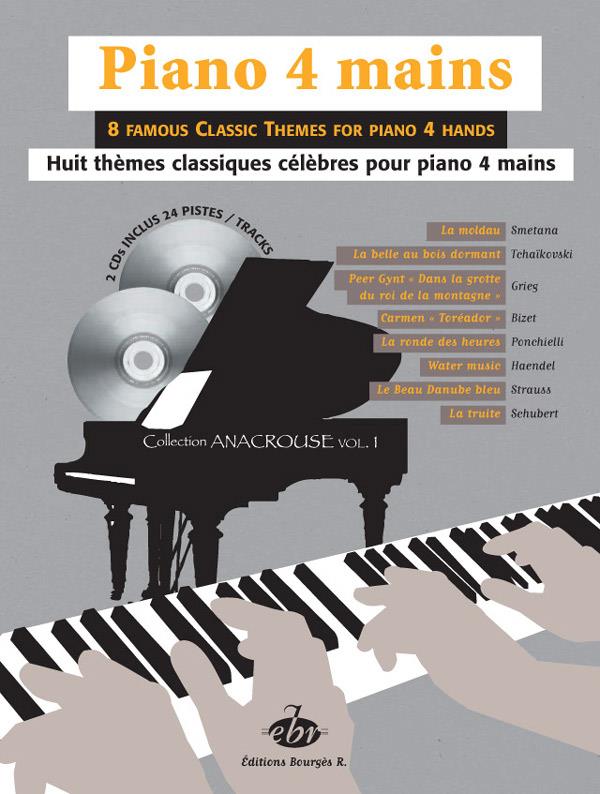 8 Themes Classiques Celebres Anacrouse Vol 1