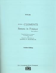 Sonata in F Minor, Op. 14/3