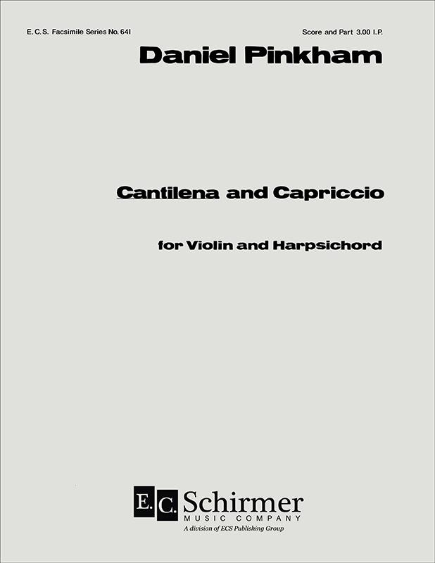 Cantilena and Capriccio