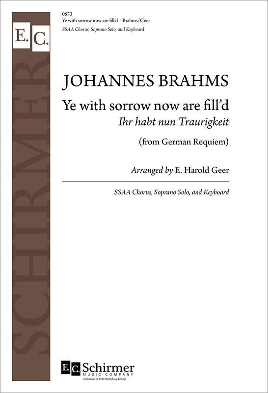 German Requiem: Ye With Sorrow