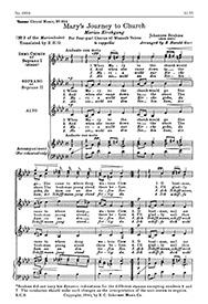 Marienlieder: No. 2 Mary's Journey to Church