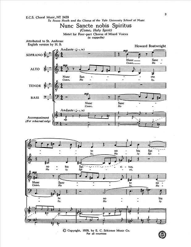 Nunc sancte nobis Spiritus