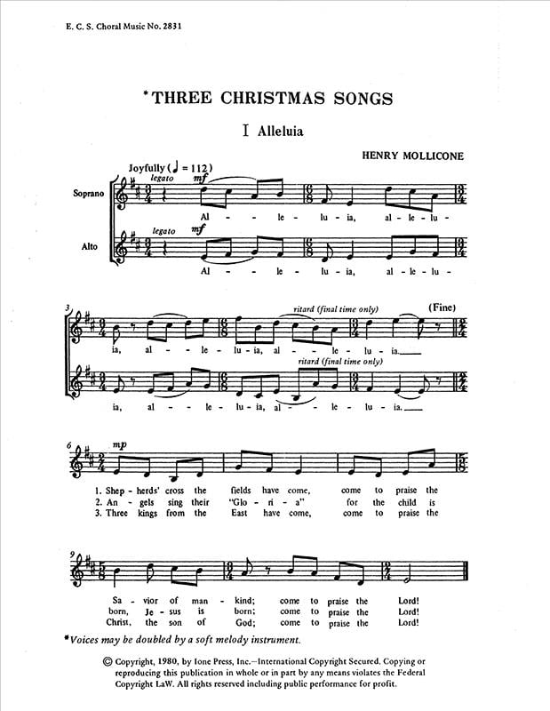 Three Christmas Songs