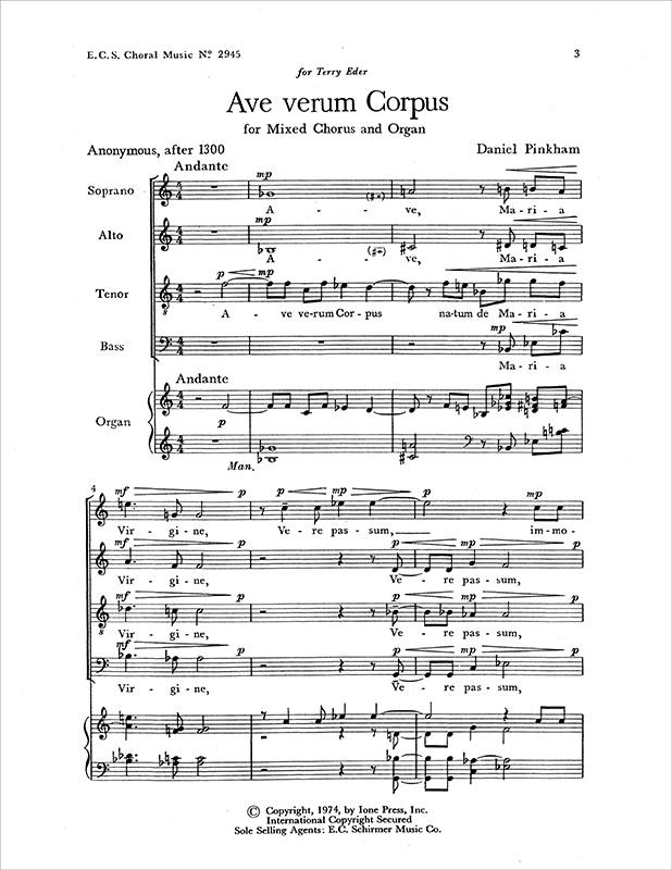 Ave verum Corpus